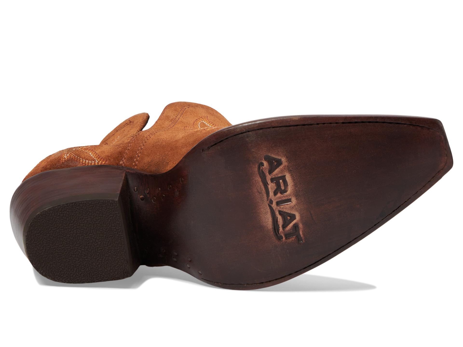 Foto 4 pulgar | Bota Vaquera Ariat Dixon Para Mujer Penny Suede, Talla 9, Angosta - Venta Internacional.