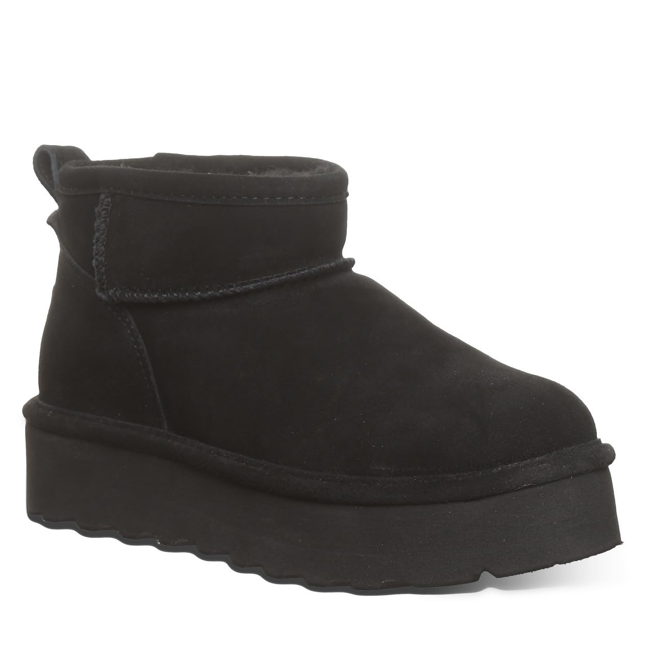 Foto 1 | Botas Bearpaw Retro Shorty Negro/negro Para Mujer, Talla 6 - Venta Internacional.