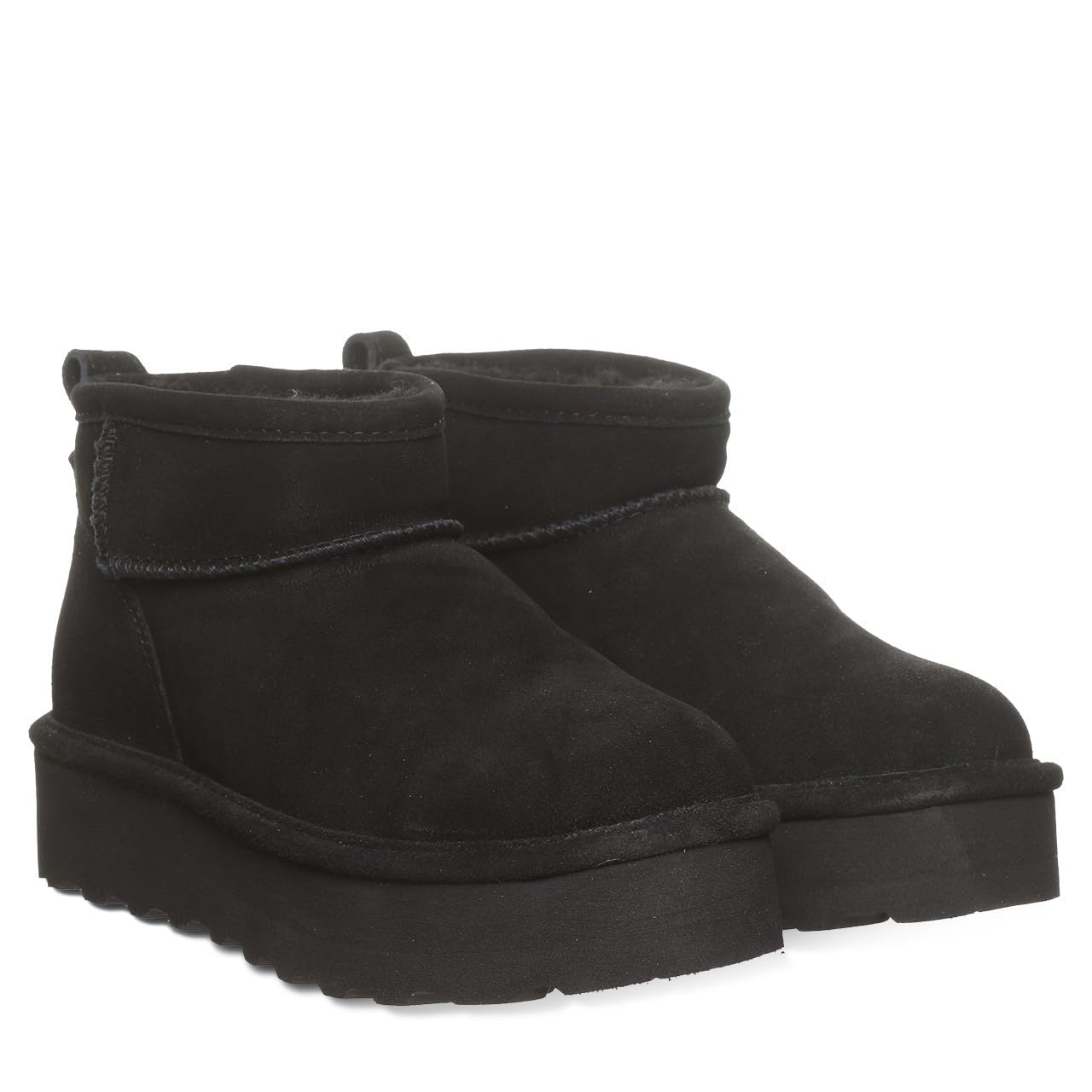Foto 7 | Botas Bearpaw Retro Shorty Negro/negro Para Mujer, Talla 6 - Venta Internacional.