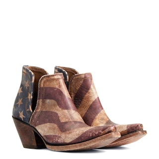 Foto 4 | Bota Vaquera Ariat Dixon Old Patriot Para Mujer, Talla 7.5 - Venta Internacional.