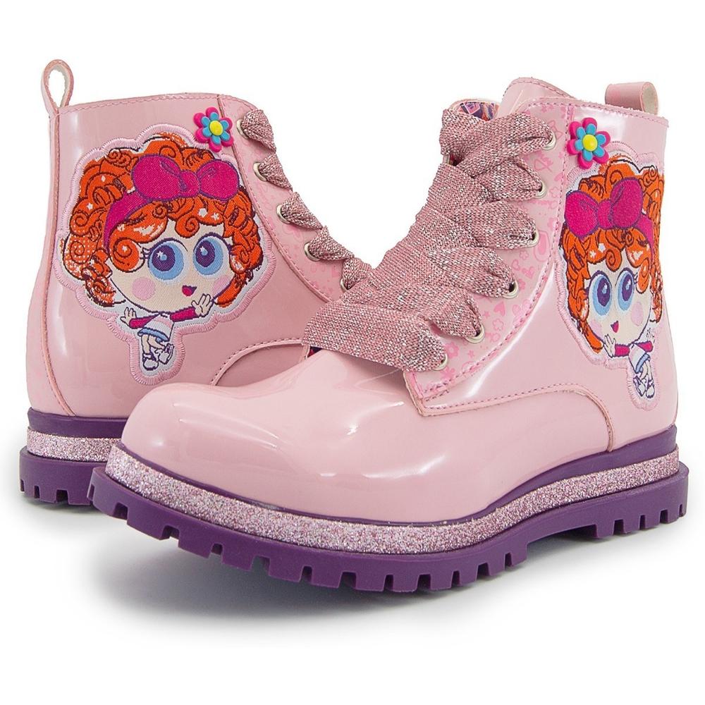 Foto 1 | Botin Tendencia Niña Distroller Chamoy Charol Rosa 15-21 Rosa