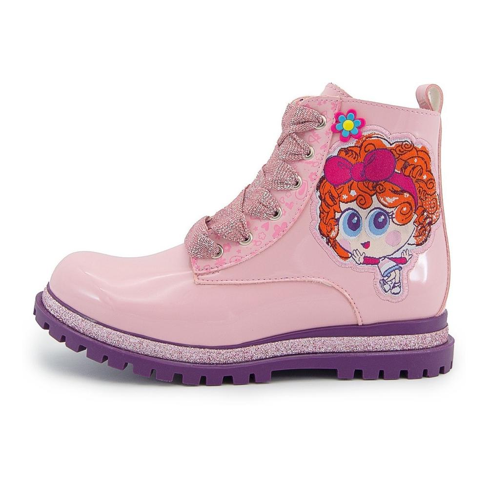 Foto 3 | Botin Tendencia Niña Distroller Chamoy Charol Rosa 15-21 Rosa