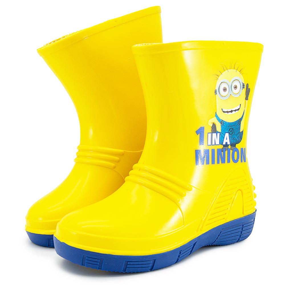 Foto 2 pulgar | Bota De Lluvia Bubble Gummers Fun I Color Amarilla 13-21 Amarillo