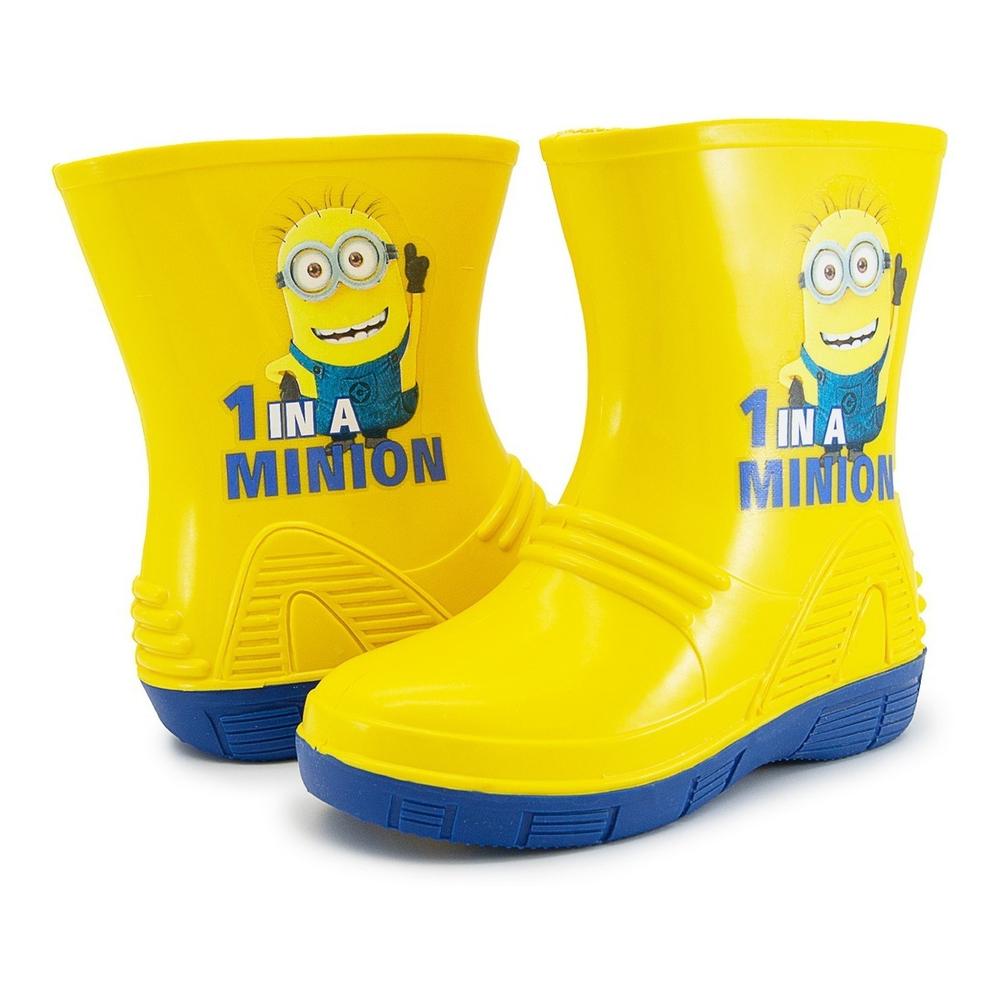 Foto 3 pulgar | Bota De Lluvia Bubble Gummers Fun I Color Amarilla 13-21 Amarillo