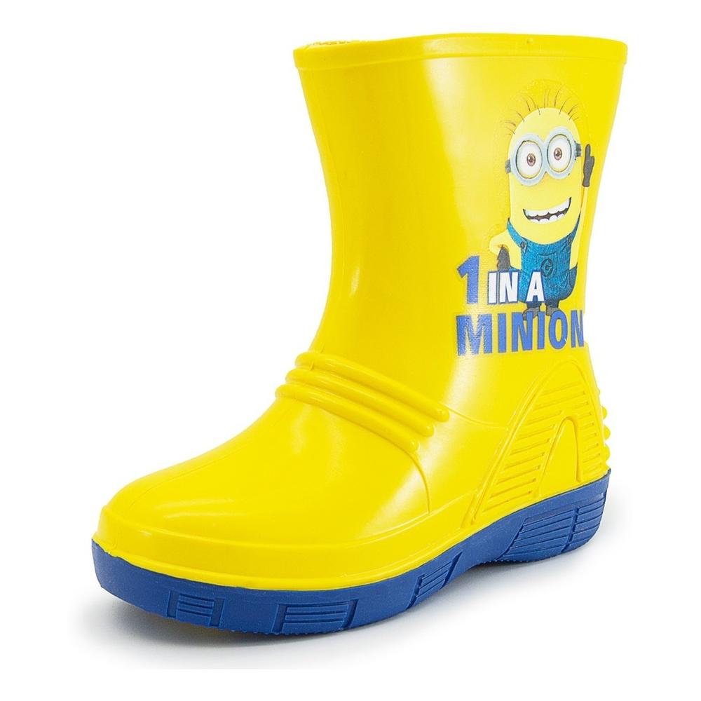 Foto 4 pulgar | Bota De Lluvia Bubble Gummers Fun I Color Amarilla 13-21 Amarillo