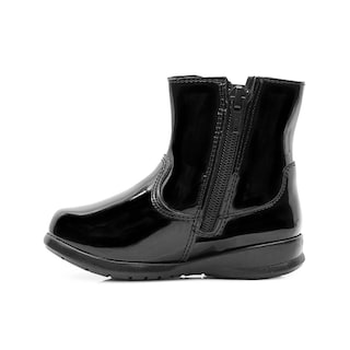 Foto 5 | Botin Niña Invierno Coqueta Charol Negro Casuales 18-26 Negro