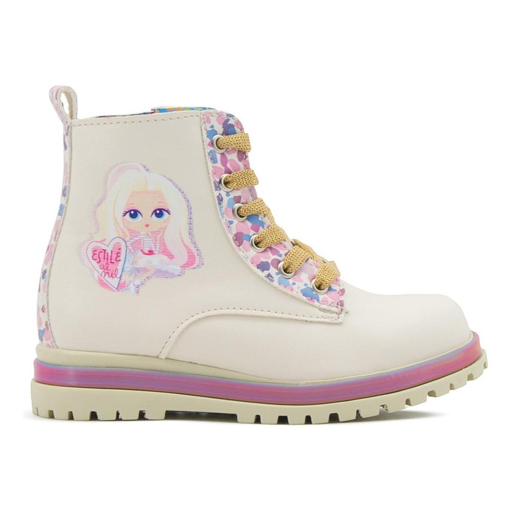 Foto 1 | Botin Para Niña Invierno Moda Distroller Beige 15-21 Beige