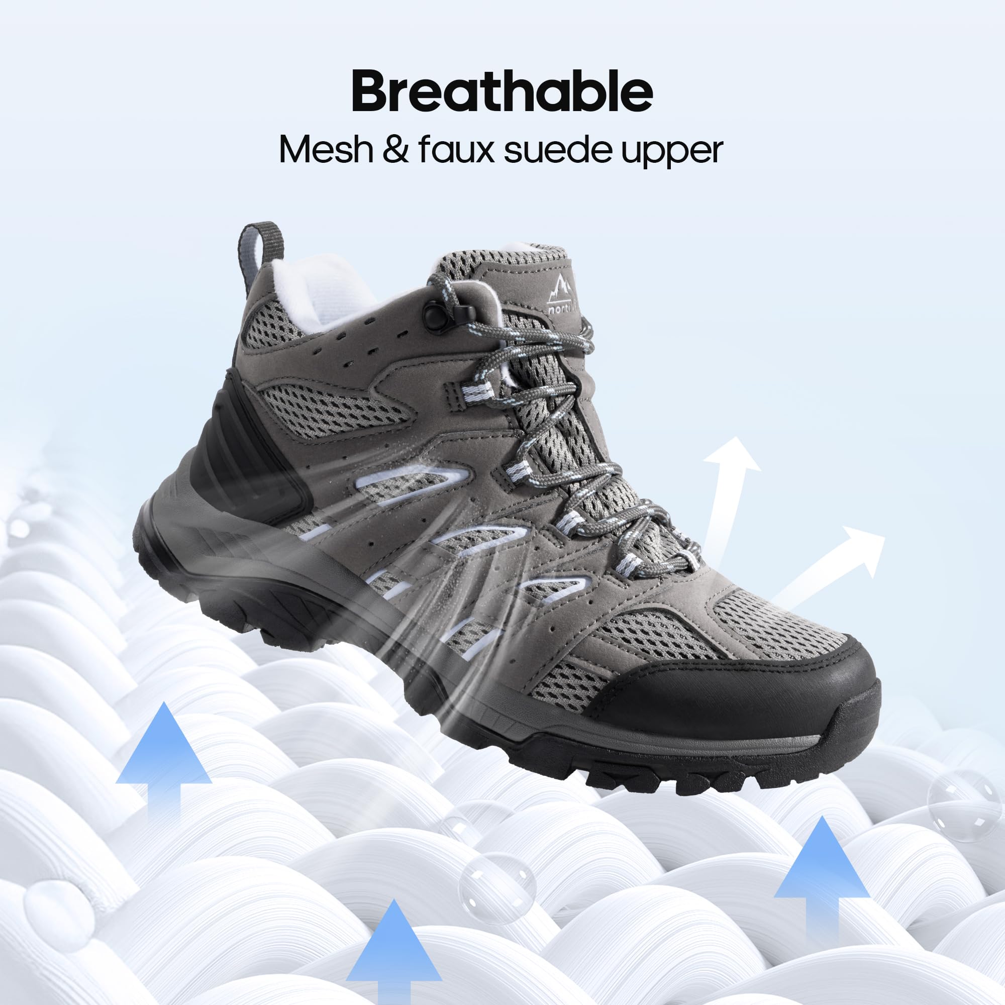 Foto 6 pulgar | Botas De Senderismo Nortiv 8 Snhb2212w Impermeables Para Mujer, Talla 5 - Venta Internacional.