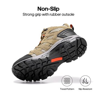 Foto 4 | Botas De Senderismo Nortiv 8 Snhb2212w Impermeables Para Mujer Marrón/naranja - Venta Internacional.