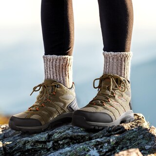 Foto 7 | Botas De Senderismo Nortiv 8 Snhb2212w Impermeables Para Mujer Marrón/naranja - Venta Internacional.