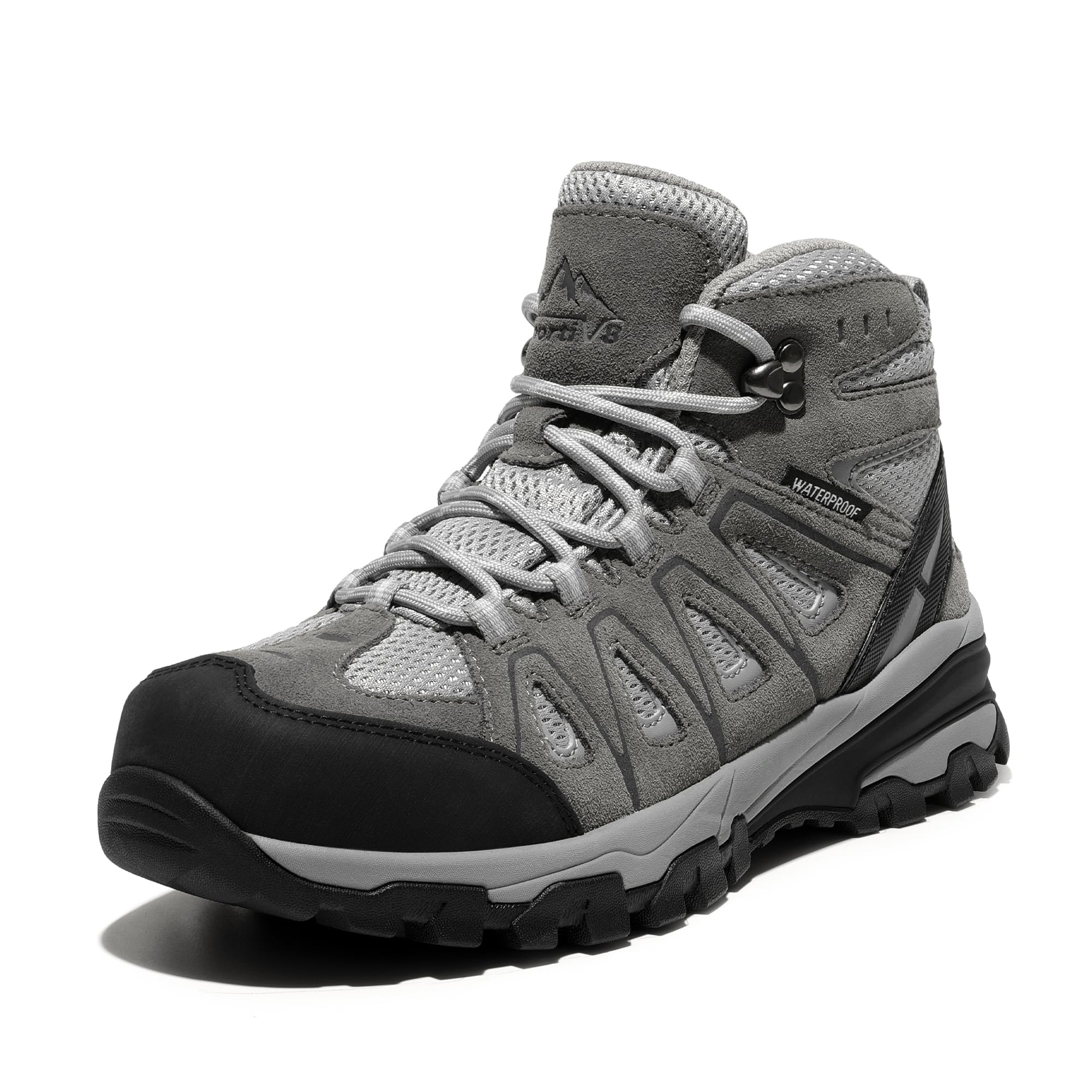 Foto 2 pulgar | Botas De Senderismo Nortiv 8 Snhb211w Impermeables Para Mujer, Talla 9, Color Gris Claro - Venta Internacional.