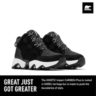 Foto 2 | Bota Sorel Kinetic Impact Caribou Plus Impermeable Para Mujer - Venta Internacional.
