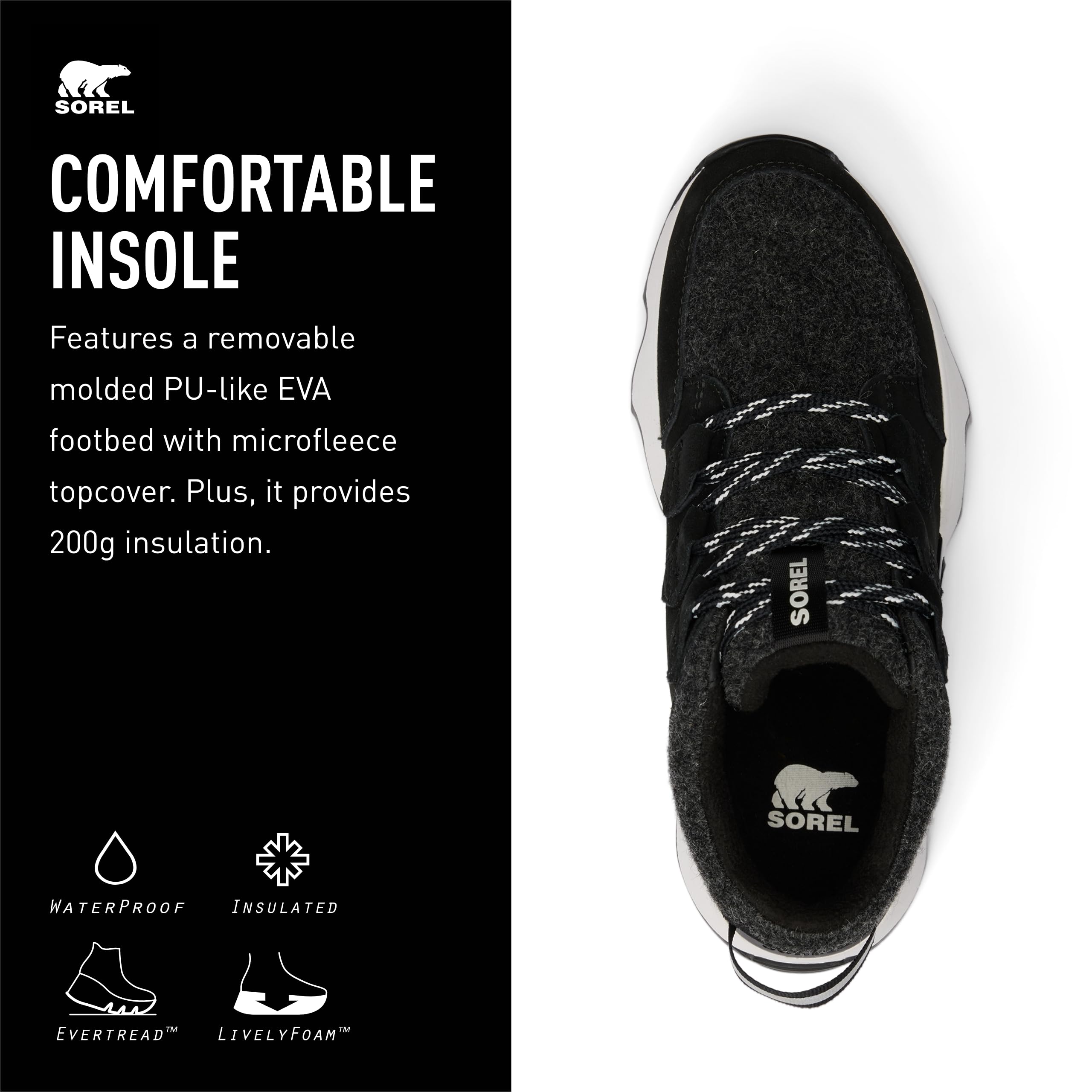Foto 5 pulgar | Bota Sorel Kinetic Impact Caribou Plus Impermeable Para Mujer - Venta Internacional.