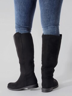 Foto 5 | Botas Shoe'n Tale, Anchas, Pantorrillas, Hasta La Rodilla, Para Mujer, Color Negro, Talla 9 - Venta Internacional.
