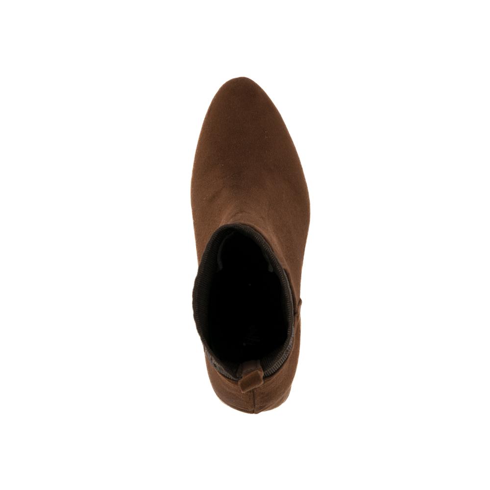 Foto 6 pulgar | Botines Calceta Tacon Casual 8cm Para Mujer Walki Arlett Cafe