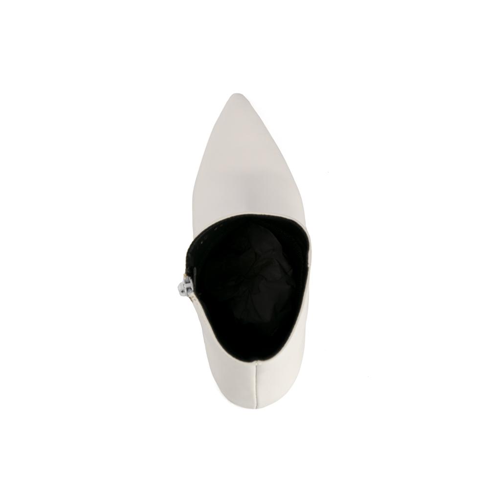 Foto 6 pulgar | Botín Tacón Ancho Casual 8cm Para Mujer Walki Liliana Blanco