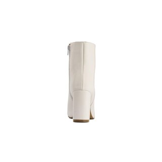 Foto 6 | Botín Tacón Ancho Casual 8cm Para Mujer Walki Liliana Blanco