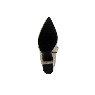 Foto 6 | Botín Tacón Ancho Casual 8cm Para Mujer Walki Liliana Plateado