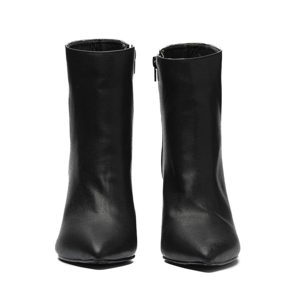 Foto 5 pulgar | Botín Tacón Ancho Casual 8cm Para Mujer Walki Liliana Negro