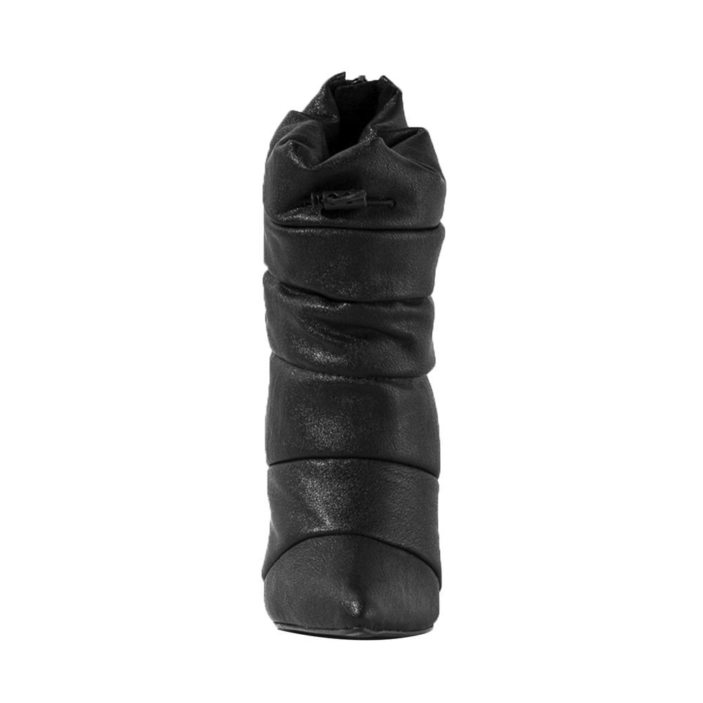 Foto 6 pulgar | Botines Tacon Delgado Moda 10.5cm Para Mujer Walki Francesca Negro