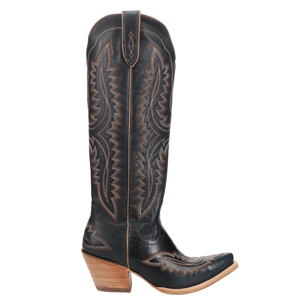 Botas Ariat Casanova Bordadas De Piel Azul Para Mujer 6.5b - Venta Internacional.