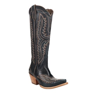 Foto 2 | Botas Ariat Casanova Bordadas De Piel Azul Para Mujer 6.5b - Venta Internacional.