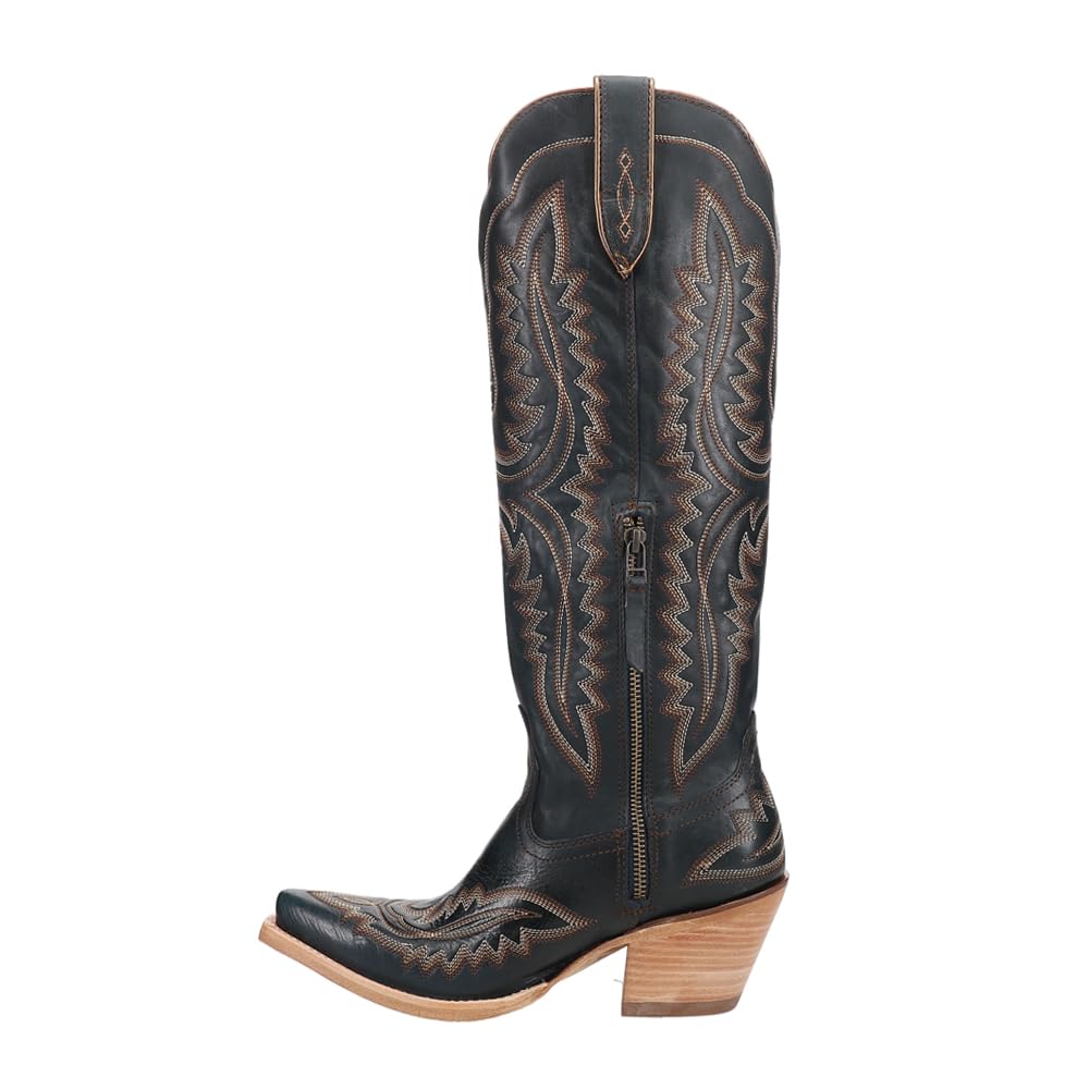 Foto 4 pulgar | Botas Ariat Casanova Bordadas De Piel Azul Para Mujer 6.5b - Venta Internacional.