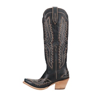 Foto 3 | Botas Ariat Casanova Bordadas De Piel Azul Para Mujer 6.5b - Venta Internacional.