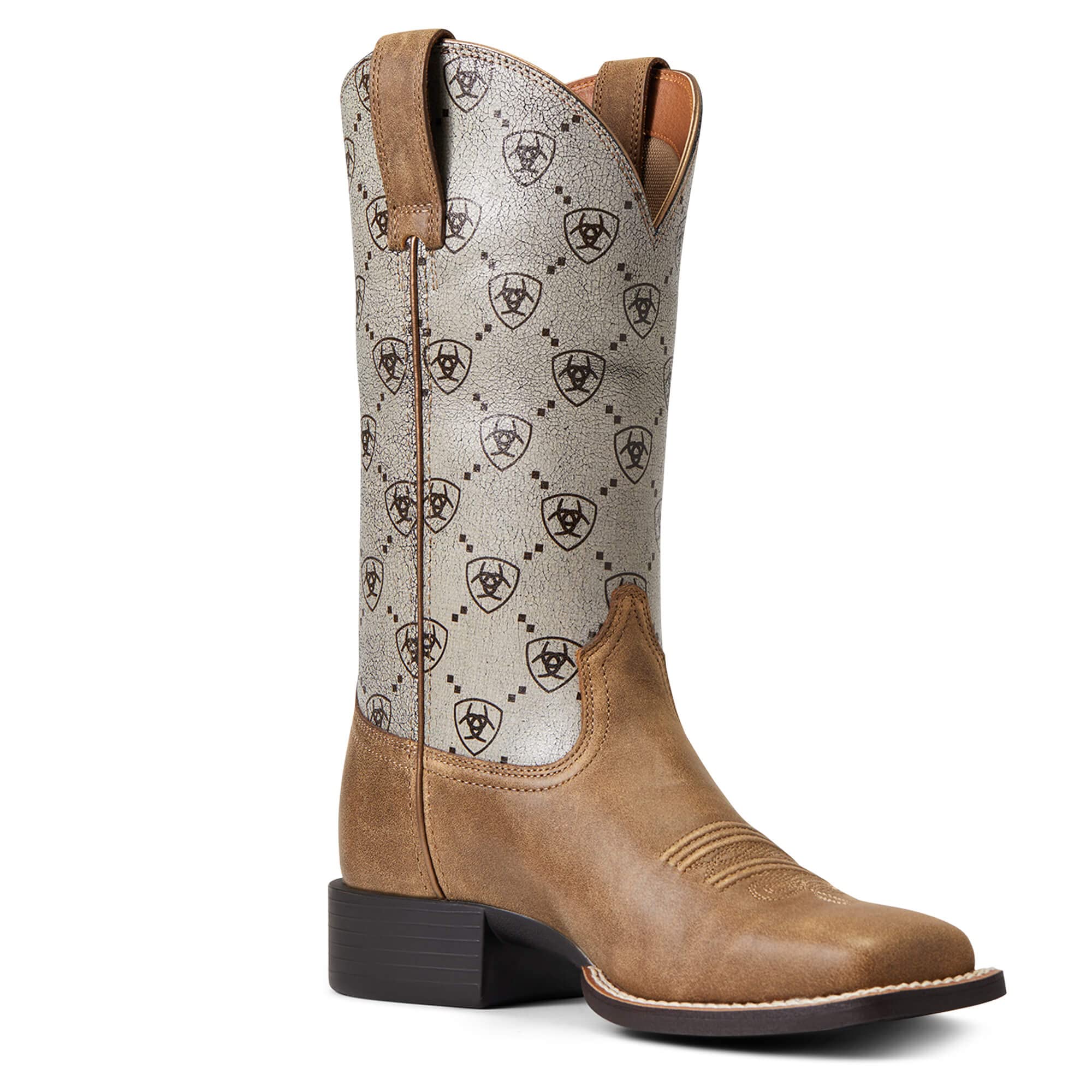 Foto 3 pulgar | Bota Vaquera Ariat, Redonda, Ancha Y Con Punta Cuadrada, Para Mujer, Color Marrón 8 - Venta Internacional.