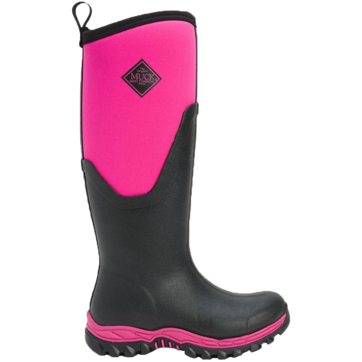 Foto 8 pulgar | Bota De Nieve Muck Arctic Sport Ii Tall Para Mujer, Color Negro Y Rosa - Venta Internacional.