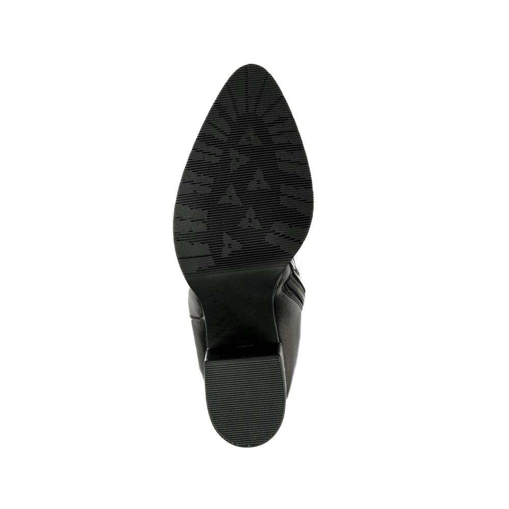 Foto 5 | Botín Tacón Clásico Casual Cadena 8cm Para Mujer Walki Diana Negro