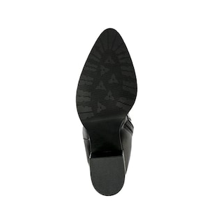 Foto 5 | Botín Tacón Clásico Casual Cadena 8cm Para Mujer Walki Diana Negro
