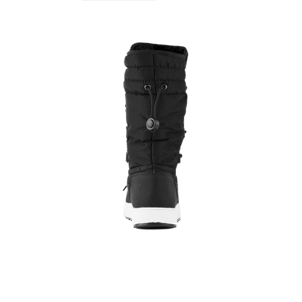Foto 4 pulgar | Bota Invierno Peluche Moda Nieve 3cm Para Mujer Walki Sofia Negro
