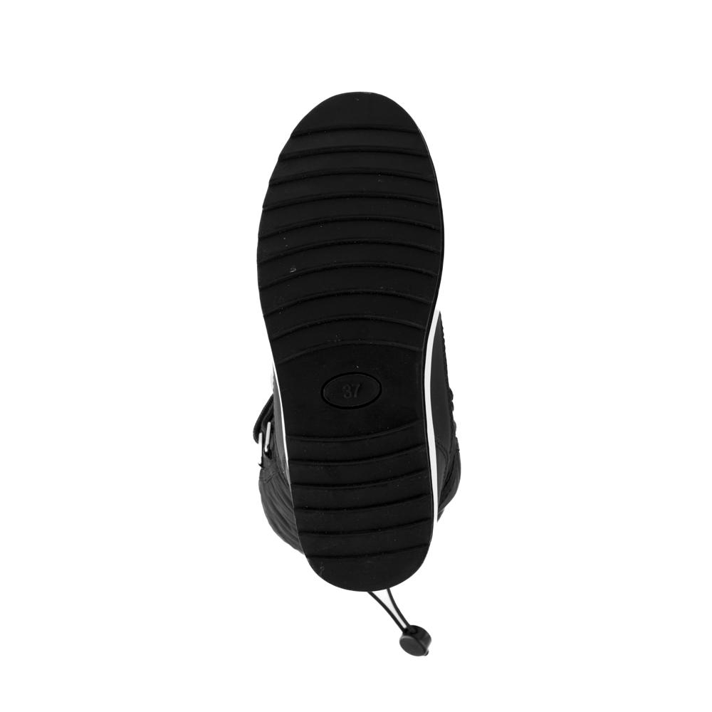 Foto 7 pulgar | Bota Invierno Peluche Moda Nieve 3cm Para Mujer Walki Sofia Negro