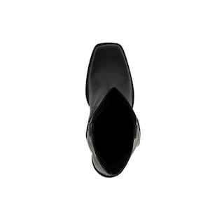 Foto 6 | Bota Botin Moda Vaquera Tacón 8 Cm Para Mujer Walki Maricela Negro