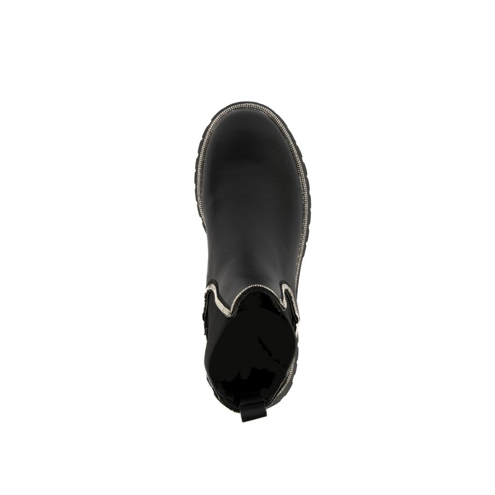Foto 7 pulgar | Botín Chelsea Chunky Suela 4.5cm Para Mujer Walki Penelope Negro