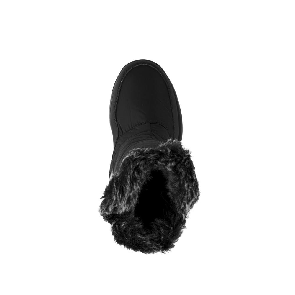 Foto 5 | Bota Invierno Peluche Nieve 3cm Para Mujer Walki Alejandra Negro