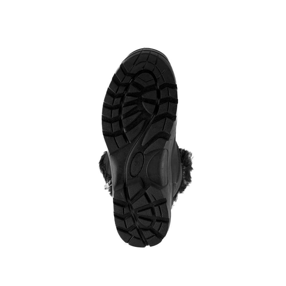 Foto 7 pulgar | Bota Invierno Peluche Nieve 3cm Para Mujer Walki Alejandra Negro
