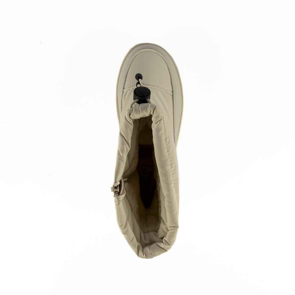 Foto 6 pulgar | Bota Invierno Peluche Moda Nieve 5cm Para Dama Walki Nancy Beige