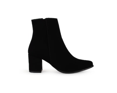 Foto 2 | Bota Color Negro Cierre Material Sintetico