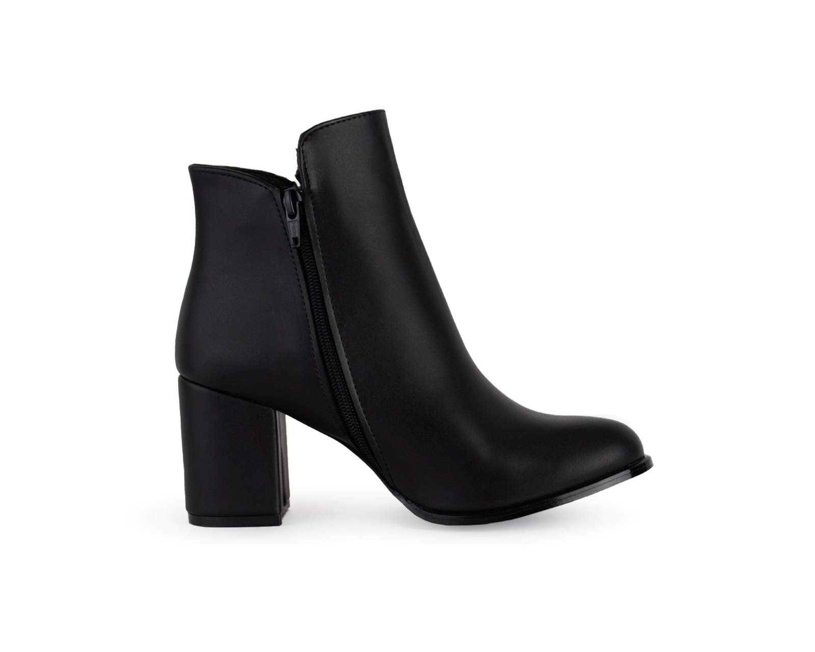 Foto 4 pulgar | Bota Color Negro Hebilla Material Sintetico