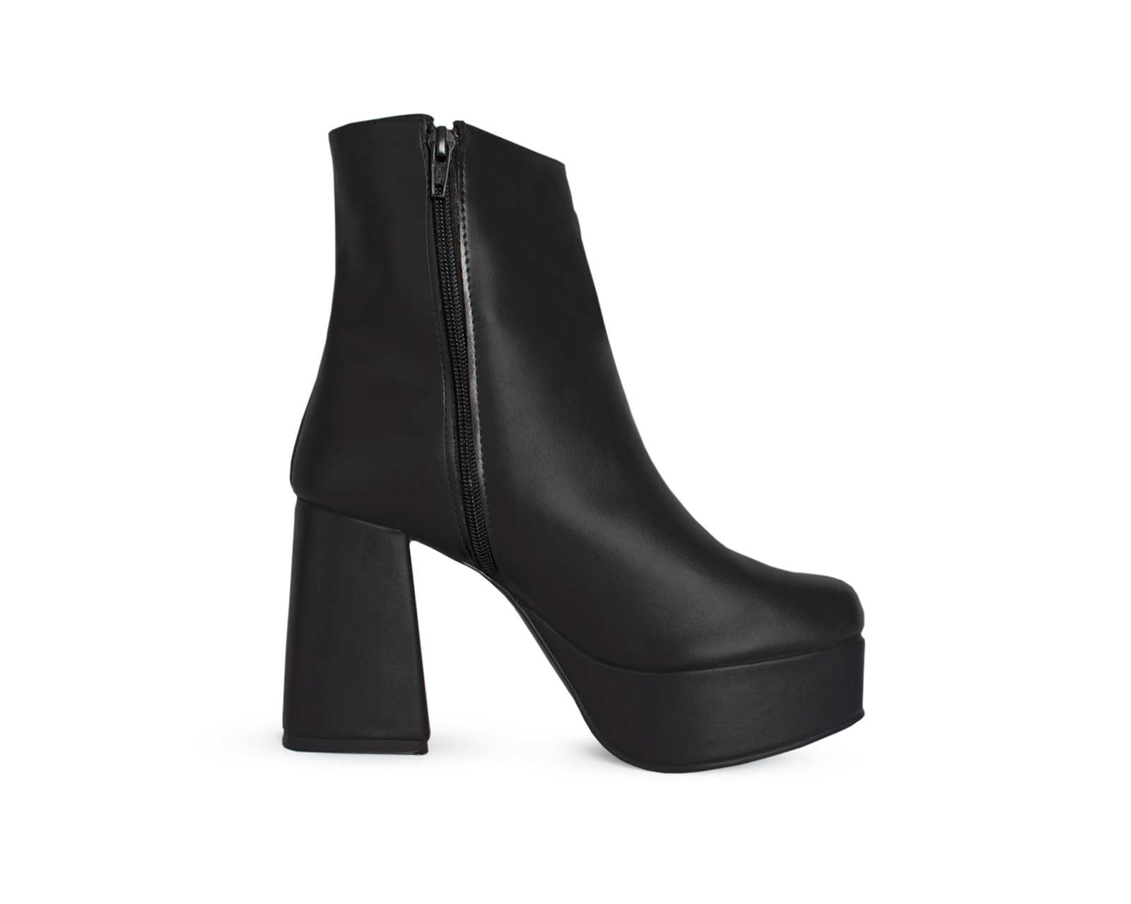 Foto 4 pulgar | Bota Color Negro Material Sintético