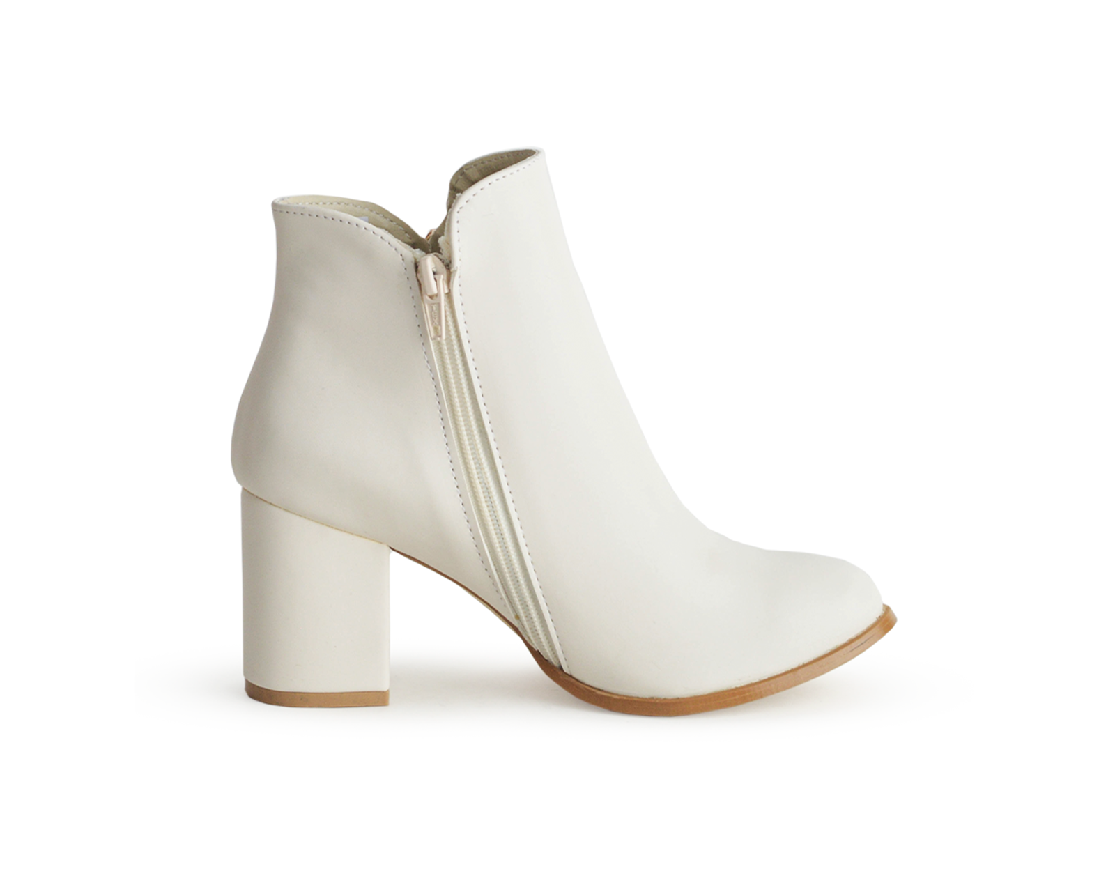 Foto 4 pulgar | Botas Color Beige Material Sintético