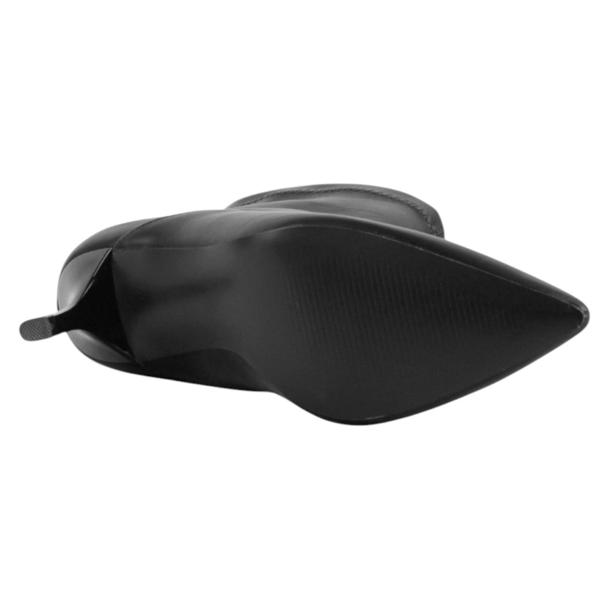 Foto 5 pulgar | Botín Con Tacón Exterior Piel Vegana Color Negro Para Mujer De Rbcollection
