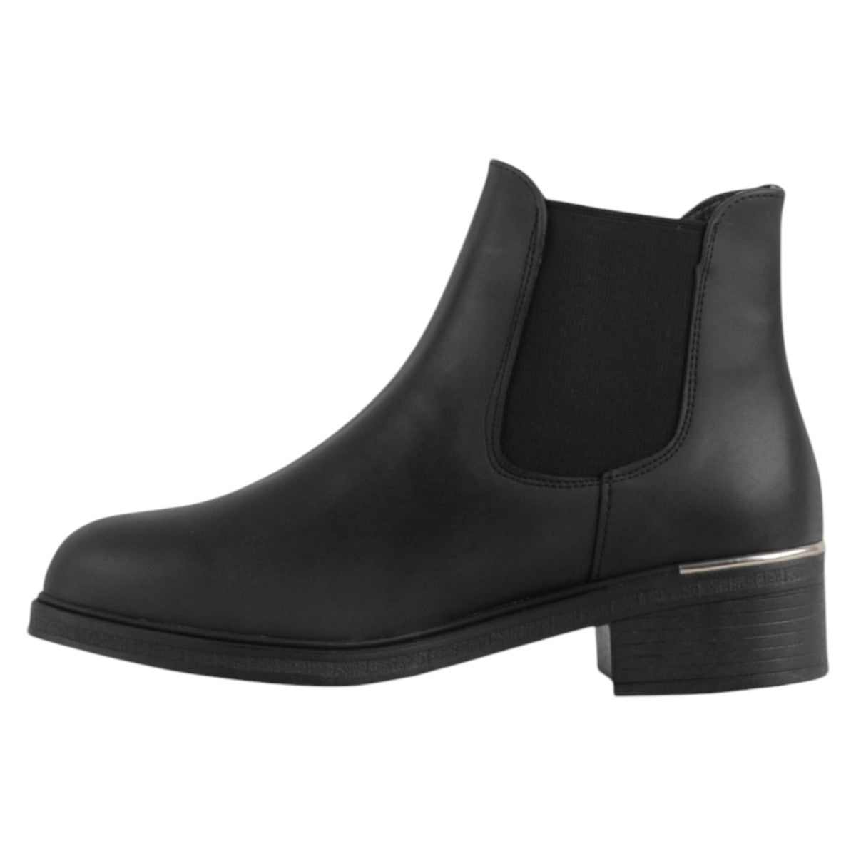 Foto 4 pulgar | Botas Casuales Exterior Piel Vegana Color Negro Para Mujer De Rbcollection