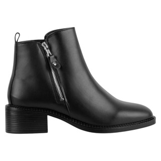 Foto 2 | Botas Casuales Exterior Piel Vegana Color Negro Para Mujer De Rbcollection