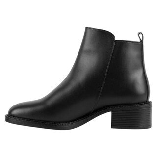 Foto 3 | Botas Casuales Exterior Piel Vegana Color Negro Para Mujer De Rbcollection