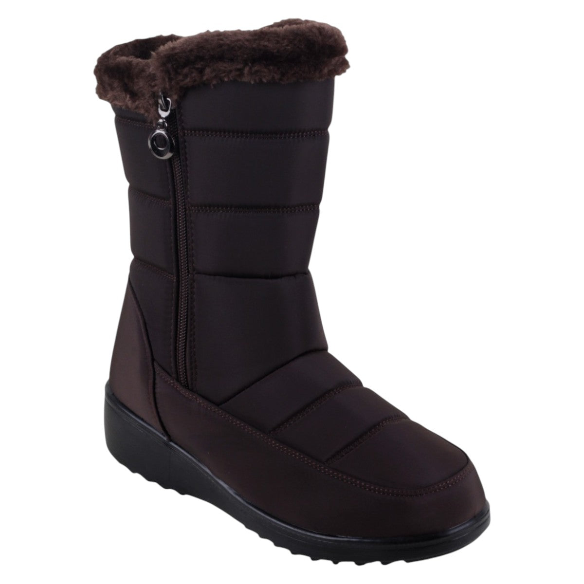 Foto 2 pulgar | Botas Casuales Exterior Textil Color Café Para Mujer De Rbcollection
