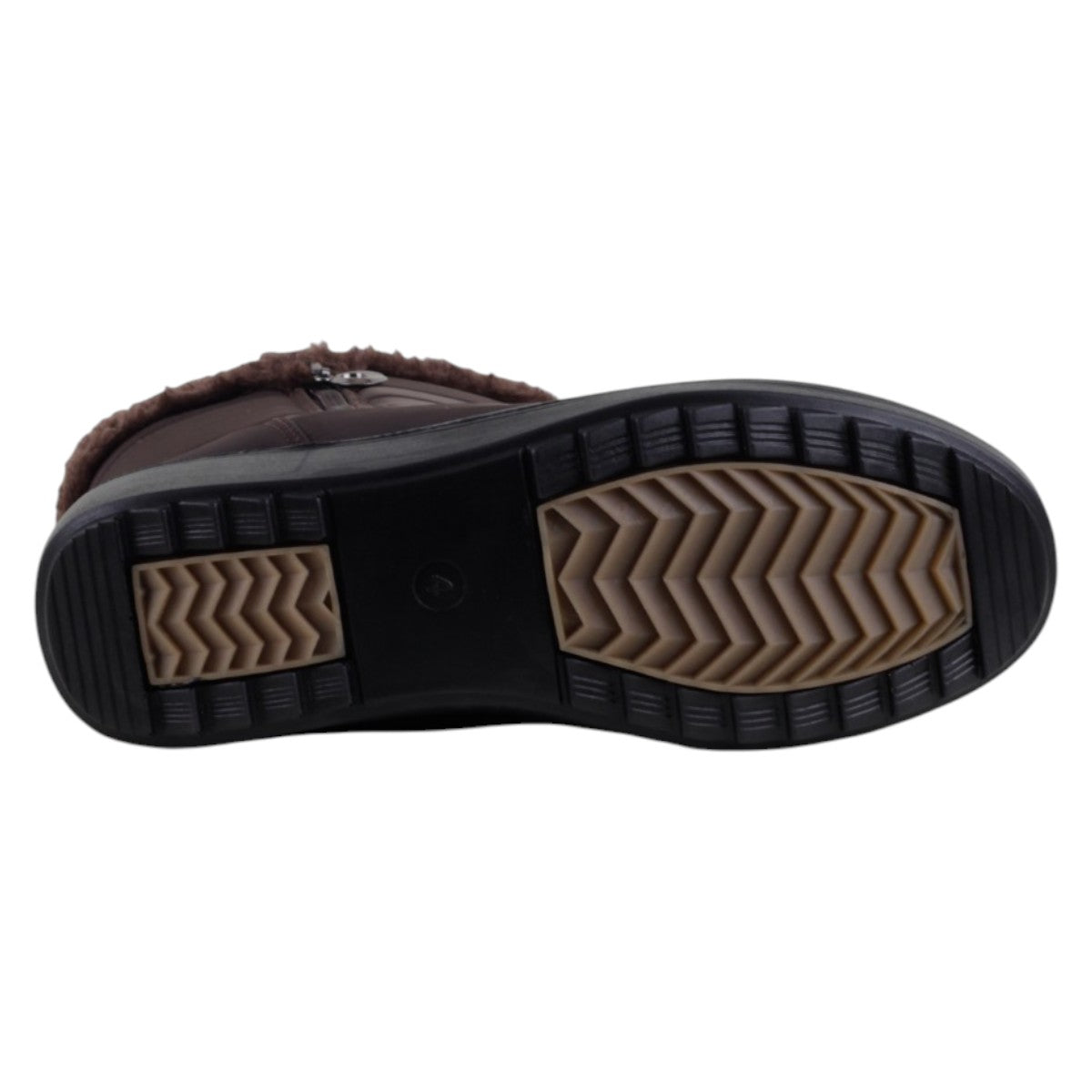 Foto 5 pulgar | Botas Casuales Exterior Textil Color Café Para Mujer De Rbcollection