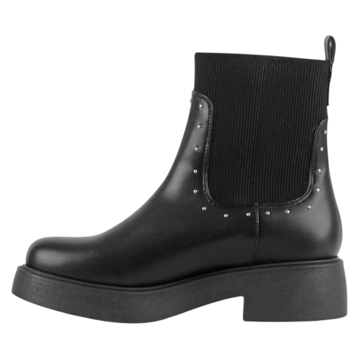 Foto 3 | Botas Casuales Exterior Piel Vegana Color Negro Para Mujer De Rbcollection